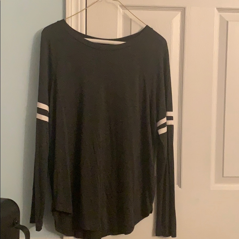 grey long sleeve